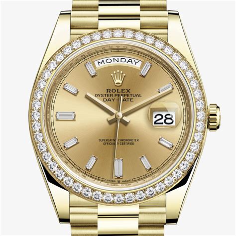 rolex day date oyster 36 mm yellow gold price|Rolex Day-Date gold 40mm.